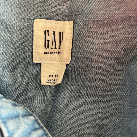 Gap Maternity Denim Dres Long Sleeve XS - Picture 5 of 5